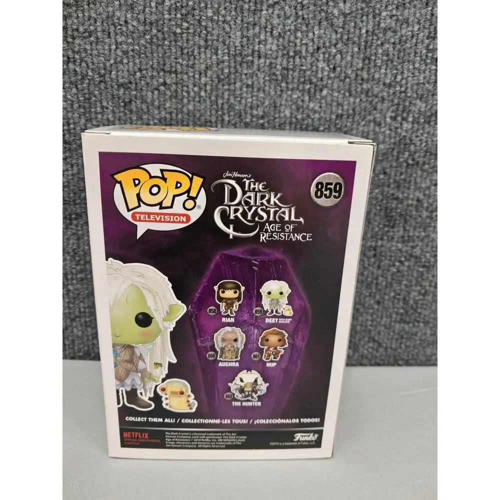 Funko Pop Deet With Baby Nurlock The Dark Crystal Glow In Dark Protective Case